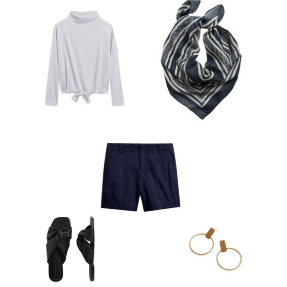 Banana Republic Tie-Waist Oversized Sweatshirt - Picture 7 of 11